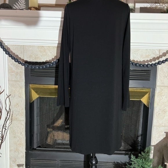 Eileen Fisher Shirt Dress in Black - Picture 9 of 13